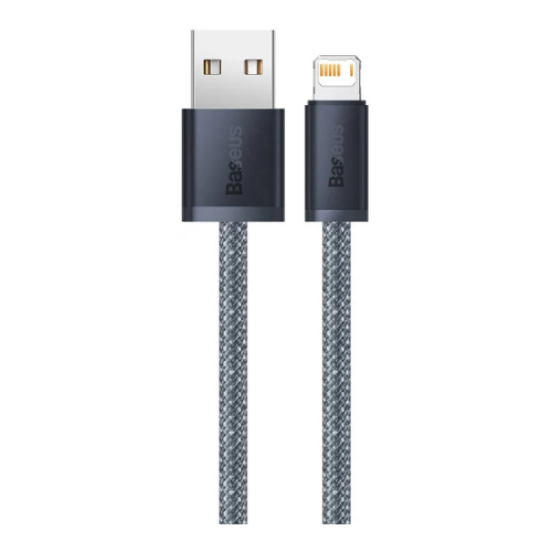 Baseus Dynamic Series Fast Charging Data Cable USB to iP 2.4A 2m - Slate Gray