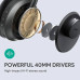 AUKEY EP-B52 Wireless Bluetooth Headphones - Black