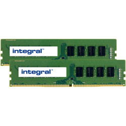 Integral 16GB (2x 8GB) 2400MHz DDR4 DIMM PC Memory Module Kit