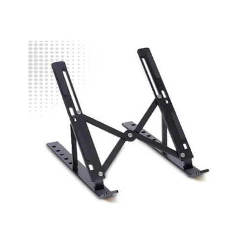 Laptop Adjustable Stand and Holder for Desk - Black