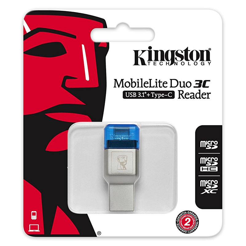 Kingston MobileLite Duo 3C microSD Card Reader