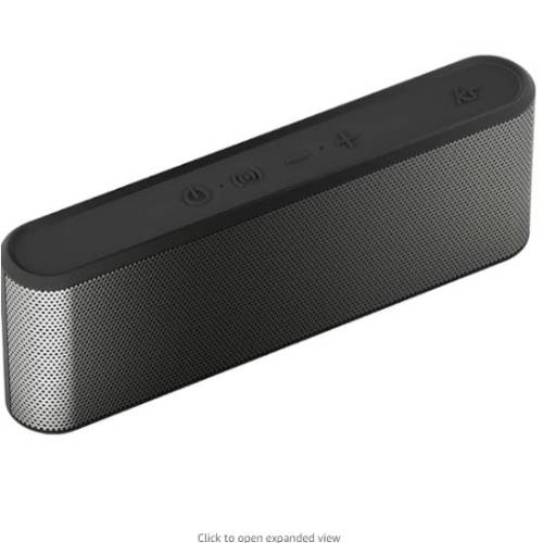 KitSound Boombar 30 Bluetooth Speaker Gun Metal