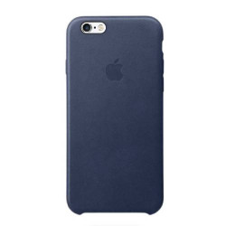 Apple Official iPhone 6s Plus Leather Case - Midnight Blue