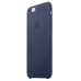 Apple Official iPhone 6s Plus Leather Case - Midnight Blue