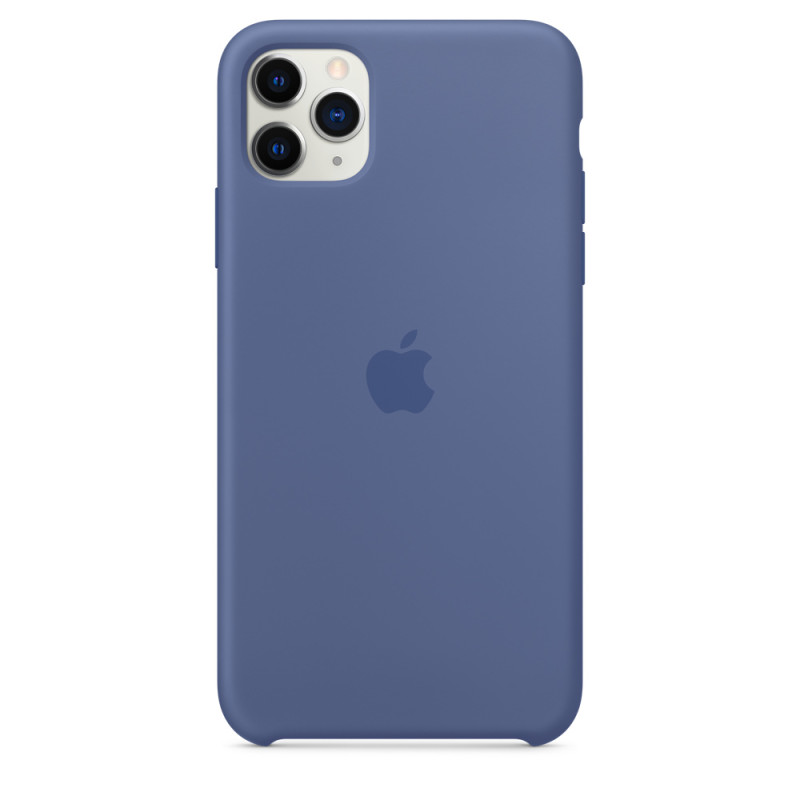 Apple Official iPhone P11 Pro Max Silicone Case - Linen Blue (Open Box)