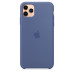 Apple Official iPhone P11 Pro Max Silicone Case - Linen Blue (Open Box)