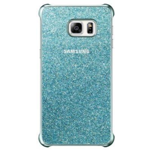 Official Samsung Galaxy S6 Edge+ Plus Glitter Cover Case - Blue