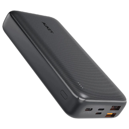 AUKEY Basix Plus 22.5W PD QC 3.0 20,000mAh Power Bank - Black