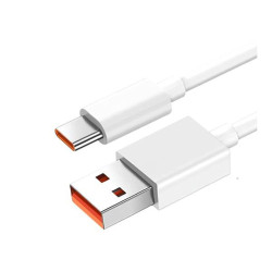 Xiaomi Mi Turbo 6A USB Type C to USB Type A Data Cable - White