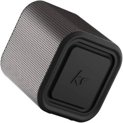 KitSound Boomcube 15 Bluetooth Speaker - Black/Gunmetal