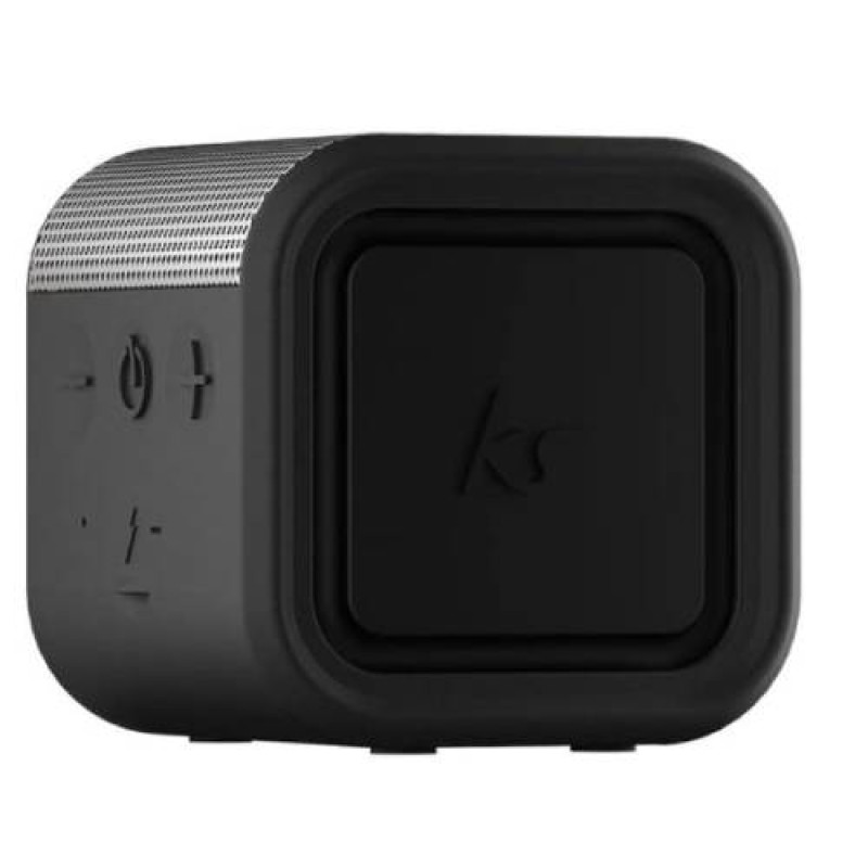 KitSound Boomcube 15 Bluetooth Speaker - Black/Gunmetal