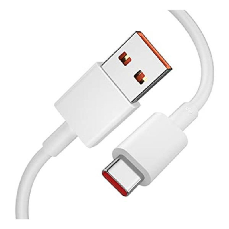 Xiaomi Mi Turbo 6A USB Type C to USB Type A Data Cable - White