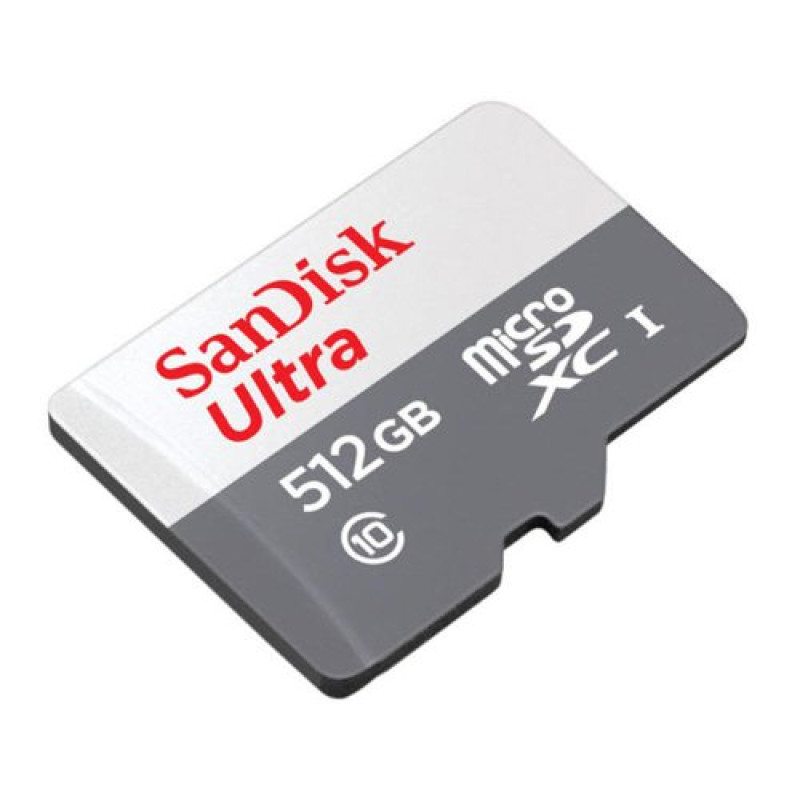 SanDisk 512GB Ultra microSD Card (SDXC) UHS-I Class 10  - 100MB/s