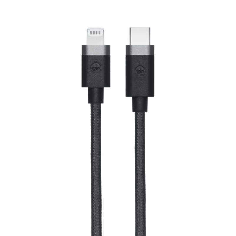 Mophie Charge and Sync Cable-USB-C to Lightning Cable 1.8M – Black