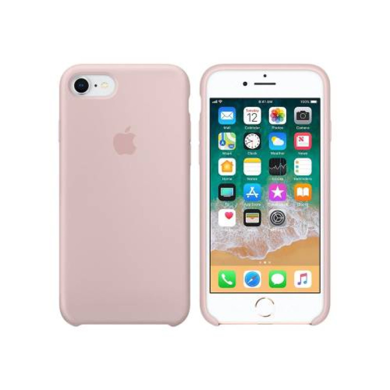 Apple Official iPhone 8 Silicone Pink Sand