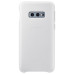 Samsung S10e Leather Cover - White