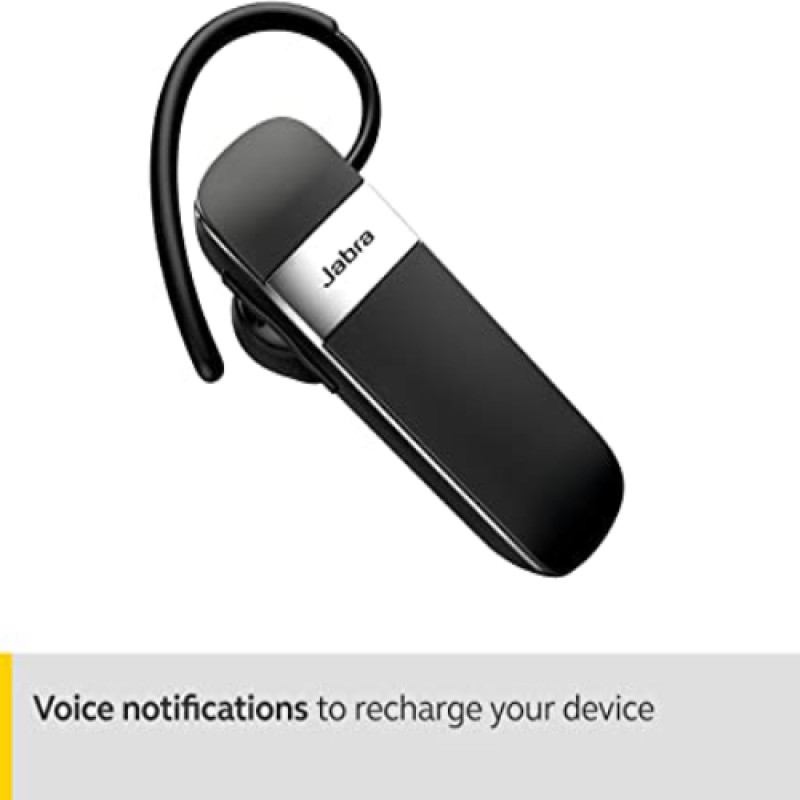 Jabra Talk 15 SE Mono Wireless Bluetooth Headset with Built-In Mic - Black