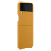 Samsung Galaxy Z FLIP3 5G Leather Flip Cover Mustard - Official