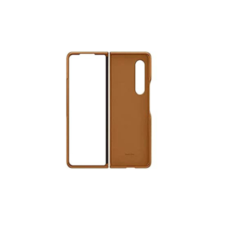 Samsung Galaxy Z FOLD3 5G Leather Cover Brown - Official