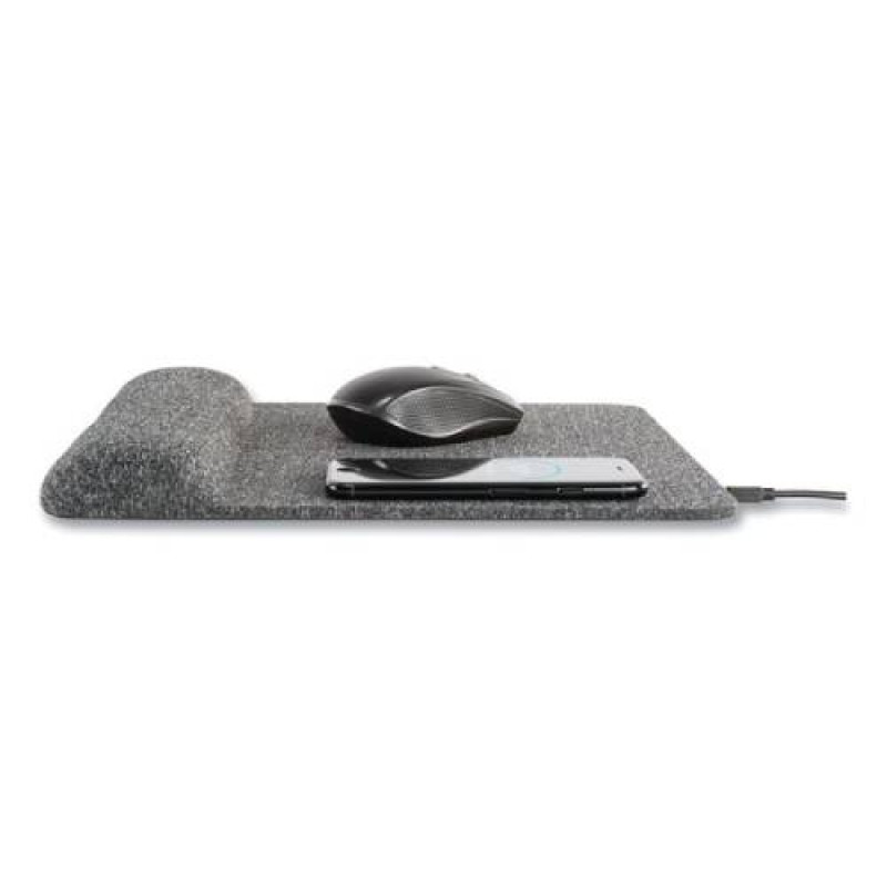 Allsop PowerTrack Plush Wireless Charging Mouse Pad