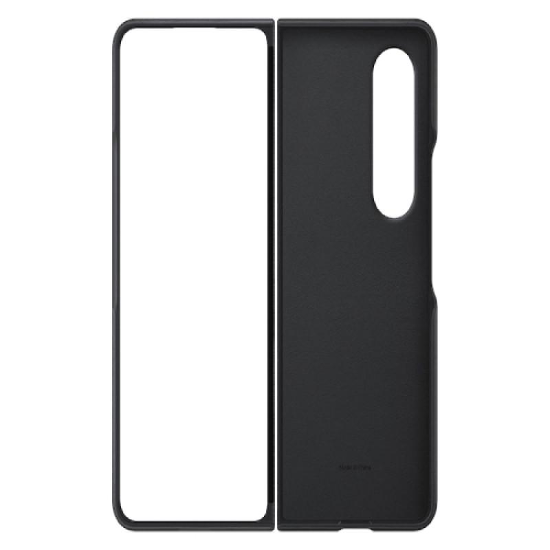 Samsung Galaxy Z FOLD 4 Leather Cover Black Official