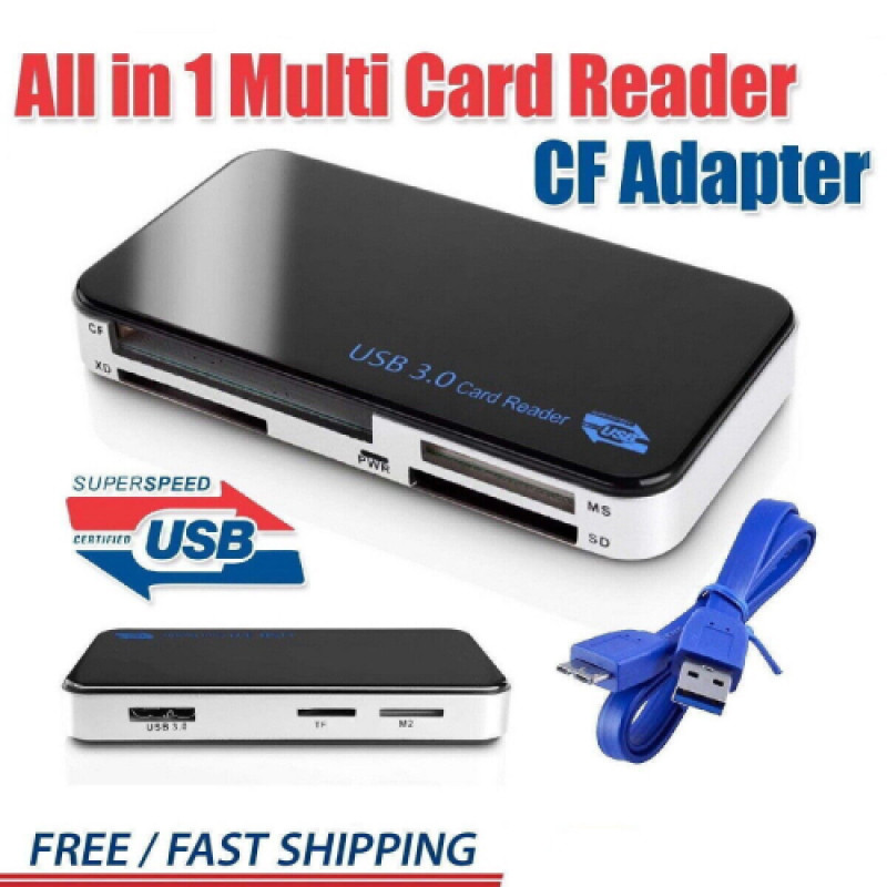 All In One Multi Memory USB3.0 Card Reader