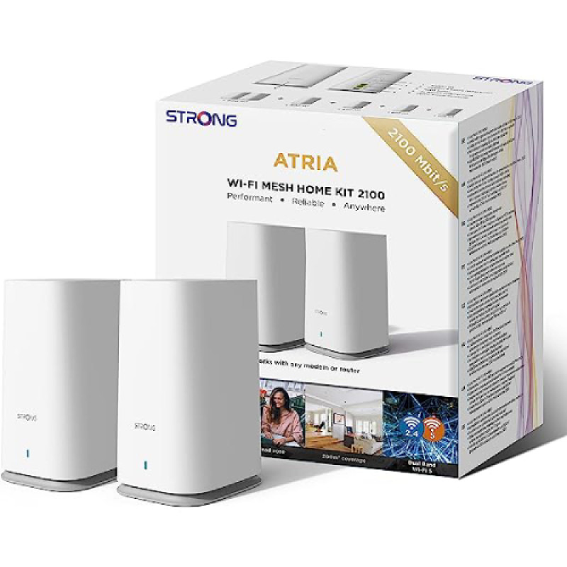 Strong ATRIA Wi-Fi Mesh Home Kit 2100 (2 Pack)