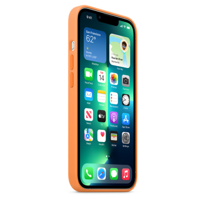 Apple Official iPhone 13 Pro Silicone Case - Marigold