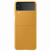 Samsung Galaxy Z FLIP3 5G Leather Flip Cover Mustard - Official