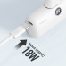 iWALK Portable Charger 4800mAh Power Bank Fast Charging and PD Input Small - White