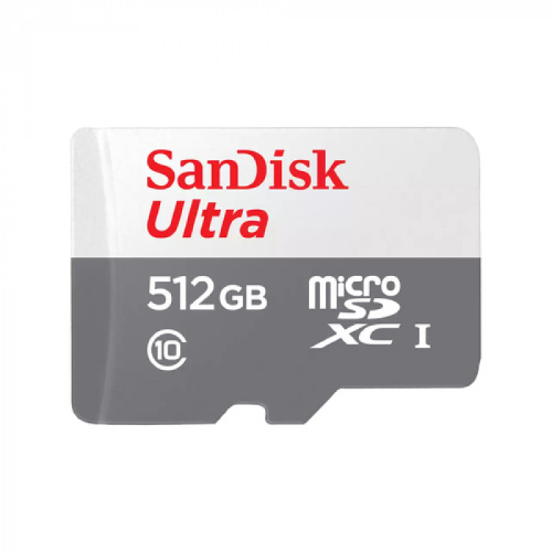 SanDisk 512GB Ultra microSD Card (SDXC) UHS-I Class 10  - 100MB/s