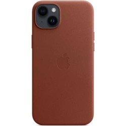 Apple Official iPhone 14 Plus  Leather Case with MagSafe - Umber