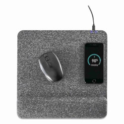 Allsop PowerTrack Plush Wireless Charging Mouse Pad