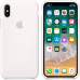 Apple Official iPhone XS MAX Silicone Case - White (Open Box)