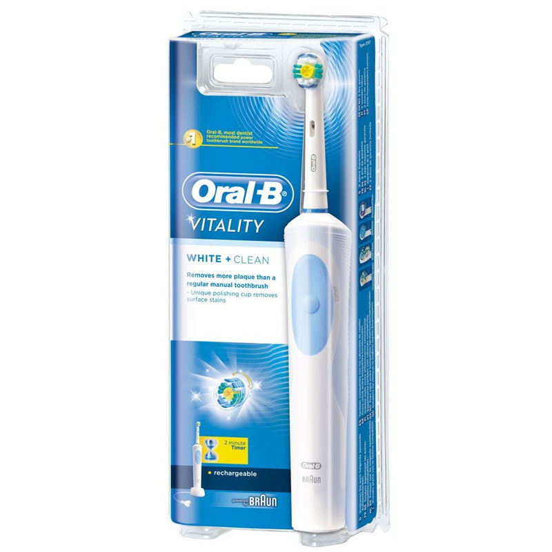 Oral B Vitality 2D White and Clean Rechargeable Electric Toothbrush