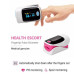 Fingertip Pulse Oximeter and Heart Rate - White/Grey