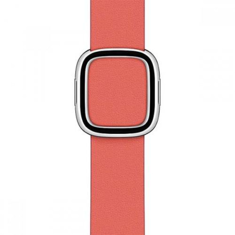 Apple Official Watch Modern Buckle Leather Band 40mm - Pink Citrus (Open Box)