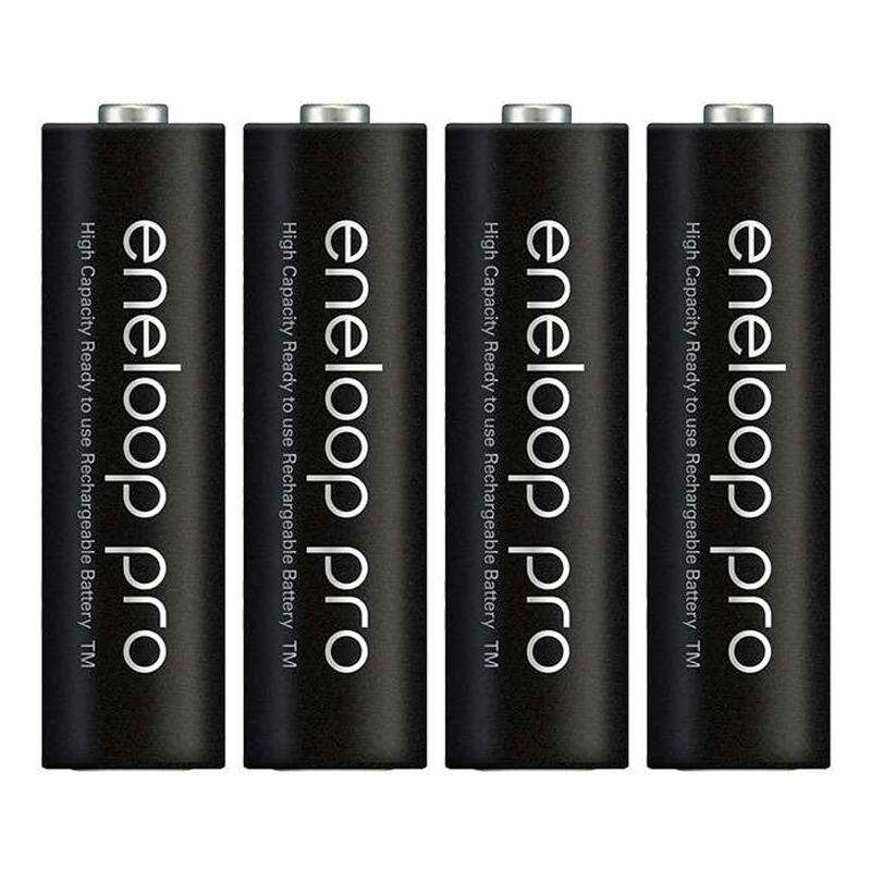 Panasonic Eneloop Quick Charger + 4 AA x 2500 mAh Rechargeable Batteries