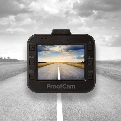 Proofcam PC105 Forward Facing Dash Cam - 1080 HD -  Includes 8GB Micro Card