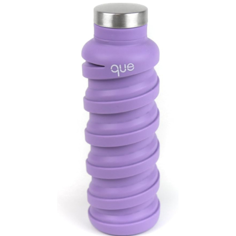 Que Bottle, 20oz Collapsible Bottle - Liliac Purple