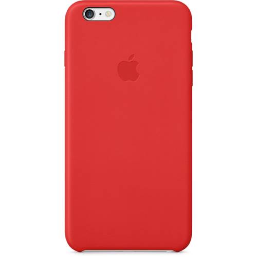 Apple Official iPhone Leather Case for iPhone 6s Plus - Red