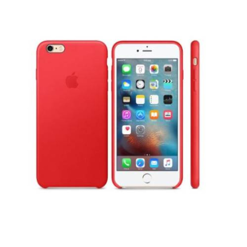 Apple Official iPhone Leather Case for iPhone 6s Plus - Red