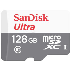 SanDisk 128GB Ultra Micro SD Card (SDXC) UHS-I - 80MB/s