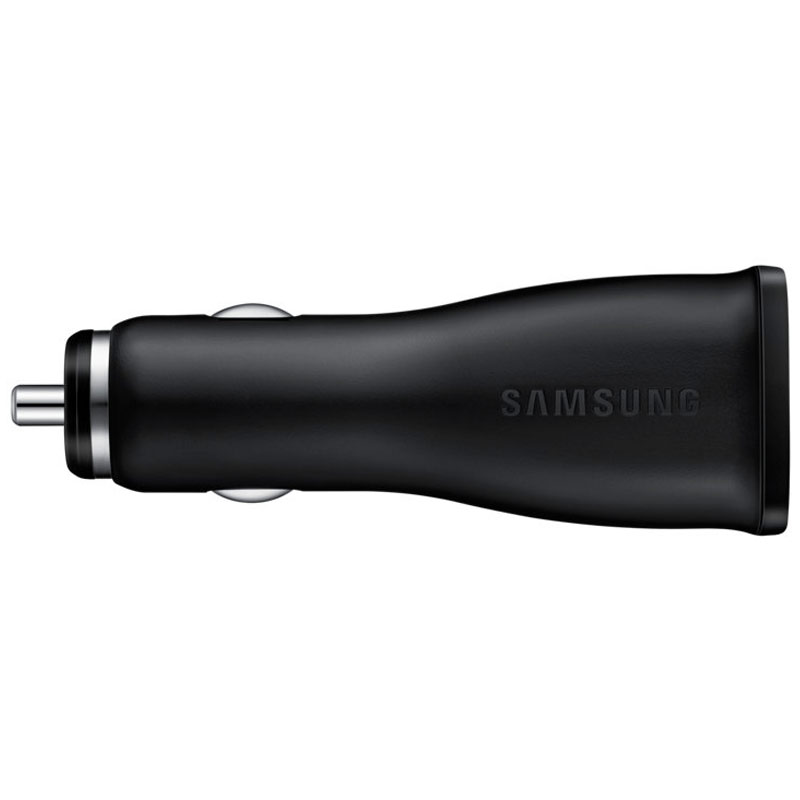 Samsung 2A Fast Charge In-Car Charger + USB-C Data Charge Cable - Black FFP