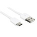 Samsung Galaxy Type C USB Data Cable - White - 80cm