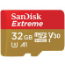 SanDisk 32GB Extreme A1 microSD Card (SDHC) UHS-I U3 + Adapter - 90MB/s