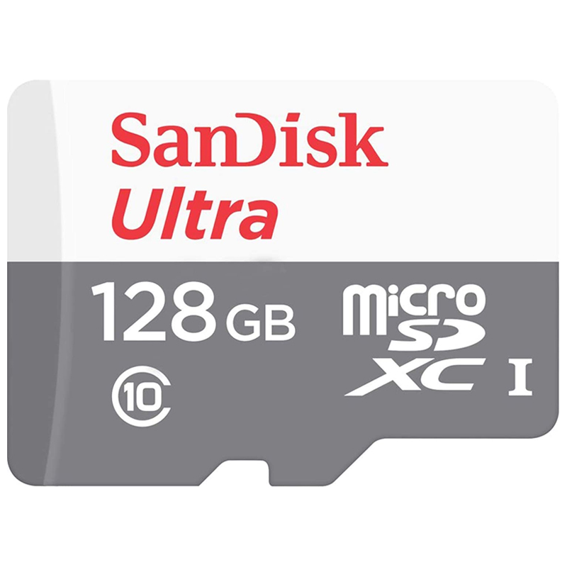 SanDisk 128GB Ultra Lite microSD Card (SDXC) - 100MB/s