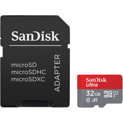 SanDisk 32GB Ultra Android microSD Card (SDHC) UHS-I U1 + Adapter - 120MB/s