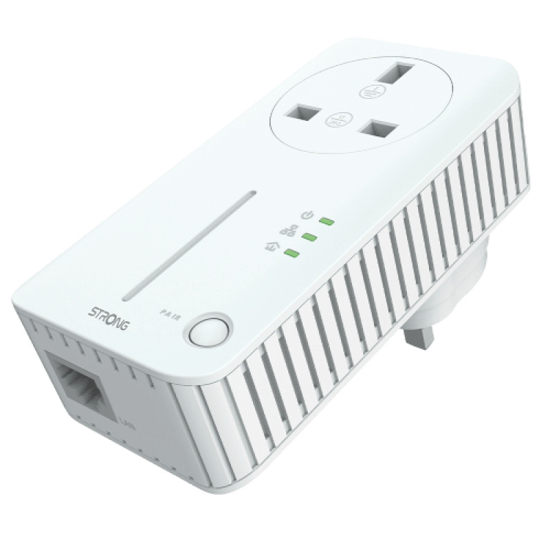 Strong Powerline 600 Kit Homeplug AV V2 - Passthrough Dual