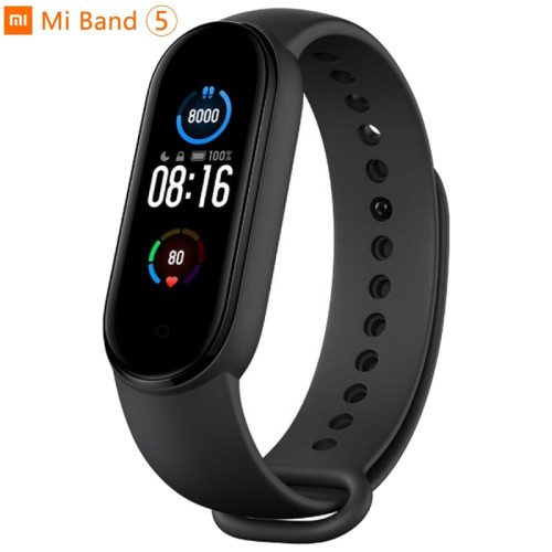 Xiaomi Mi Smart Band 5 Fitness Tracker AMOLED Screen - Black